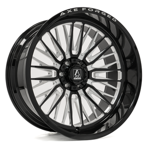 AXE WHEELS AF14 Lex Forged 6x135 26x12 -44 Gloss Black Milled
