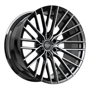 Arvano ART-1 6x139.7 22x9.5 +18 Gloss Black & Brushed