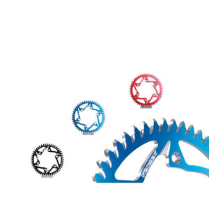 Vortex Racing Steel Rear Sprocket 520 42 Tooth- Black - 196AS-42