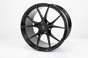 VOSSEN CHAMPION RS74 5X130 20x9 +43 GLOSS BLACK (992 Carrera - Front)