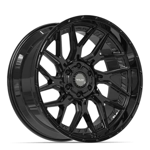 4PLAY 4PL28 6x135/6x139.7 22x10-18 Gloss Black