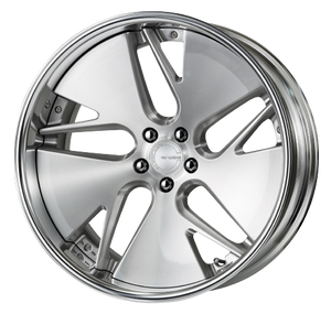 Work Gnosis Cvd 5x114.3 21x9+12 A Disk Brush Silver Clear