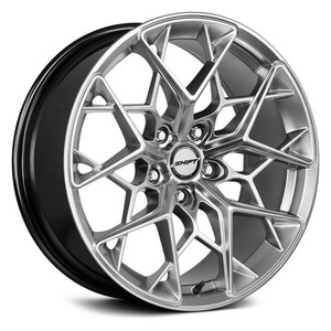 Shift PISTON 5x114.3 / n/a 19x8.5 30MM Platinum Silver