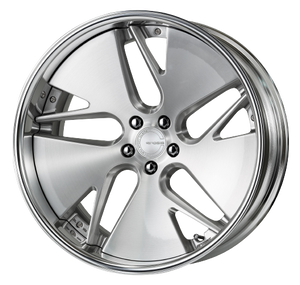 Work Gnosis Cvd 5x115 20x9.5+45 A Disk Brush Silver Clear