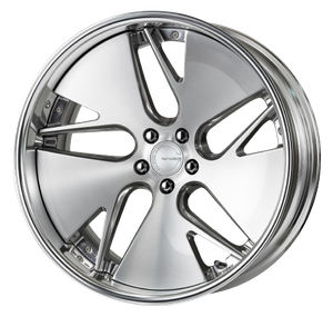Work Gnosis Cvd 5x120 21x10+0 R Disk Composite Buffed And Brushed