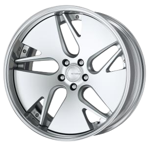 Work Gnosis Cvd 5x120 22x8.5+45 R Disk Matte Silver