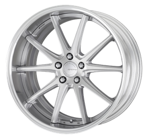 Work Gnosis Cv201 5x115 19x12+45 O Disk Brush Silver Clear
