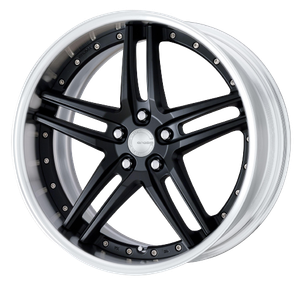 Work Gnosis Gr205 5x112 21x12.5+12 R Disk Matte Black
