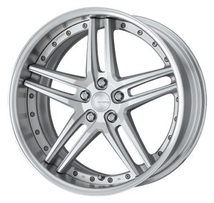 Work Gnosis Gr205 5x115 19x9.5+12 W Disk Matte Silver
