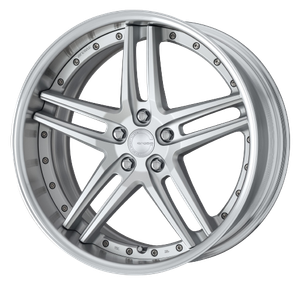 Work Gnosis Gr205 5x115 19x10+30 O Disk Matte Silver