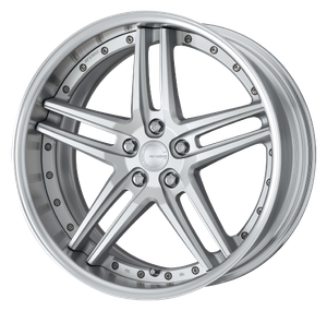Work Gnosis Gr205 5x108 21x9.5+38 A Disk Matte Silver