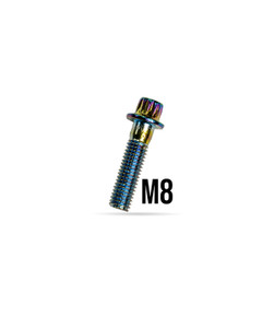 M8x32 Neochrome Bolt/nut — Product Photo