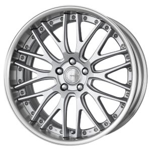 Work Gnosis Gr204 5x112 21x12.5+0 R Disk Matte Silver
