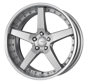 Work Gnosis Gr203 5x108 19x8+0 H Disk Brush Silver Clear