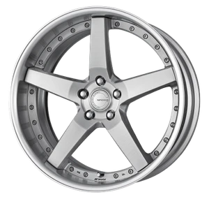 Work Gnosis Gr203 5x108 20x8+0 W Disk Brush Silver Clear