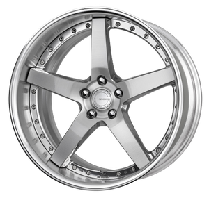 Work Gnosis Gr203 5x108 19x8+30 A Disk Composite Buffed And Brushed