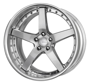 Work Gnosis Gr203 5x120.65 19x11+45 H Disk Composite Buffed And Brushed