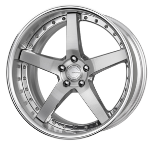 Work Gnosis Gr203 5x112 20x12+45 A Disk Composite Buffed And Brushed