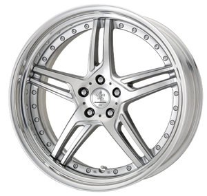 DURANDAL DD5.2 SILVER POLISHED 5x112 18X10.5 +1MM