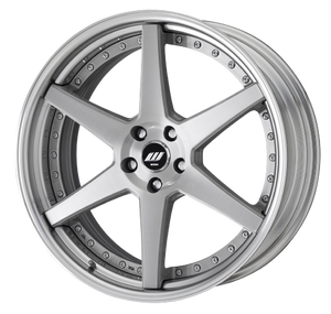 Work Zeast St1 5x120.65 18x7.5+12 R Disk Brush Silver Clear