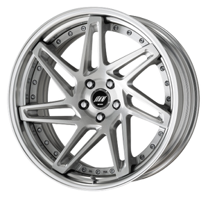 Work Zeast st3 5x120.65 20x10.5+38 R Disk Brush Silver Clear