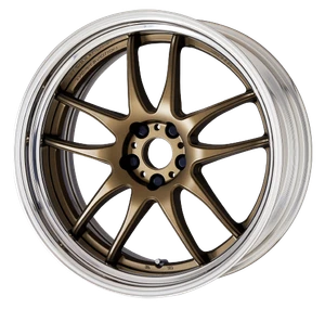 Work Cr 2P 5x100 20x12.5 +45 Matte Bronze