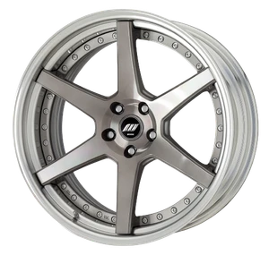 Work Zeast St1 5x114.3 19x10.5+0 R Disk Transparent Grey Polish