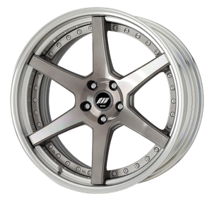 Work Zeast St1 5x115 19x11+30 R Disk Transparent Grey Polish