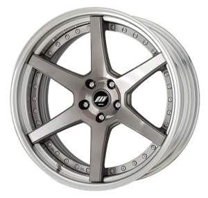 Work Zeast St1 5x120 19x8.5+12 R Disk Transparent Grey Polish
