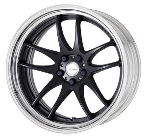Work Cr 2P 5x112 20x10.0 +18 Matte Black