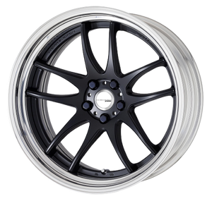 Work Cr 2P 5x112 20x10.0 +45 Matte Black