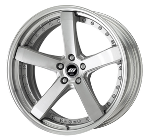 Work Zeast St2 5x114.3 20x10+12 R Disk Transparent Grey Polish