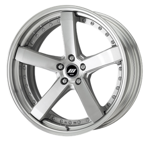 Work Zeast St2 5x120 20x8.5+45 A Disk Transparent Grey Polish