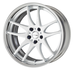 Work Cr 2P 4x100 16x8.5 +22 Gloss White