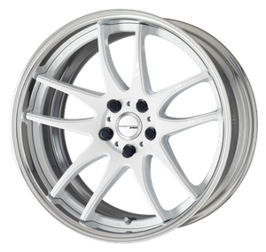 Work Cr 2P 5x120 19x9.0 +22 Gloss White