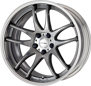 Work Cr 2P 5x100 19x9.5 +45 GT Silver