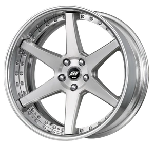 Work Zeast Black Label Bst1 5x115 20x11+38 O Disk Brush Silver Clear