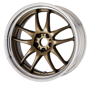 Work Cr 2P 5x105 18x9.5 +18 Matte Bronze