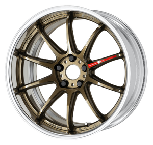 Work Zr10 2P 5x108 18x10.0 +38 Matte Bronze