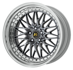 Work Vs-Xv 5x120 21x11+21 O Disk Brilliant Silver Black