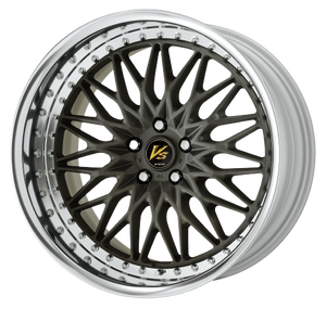 Work Vs-Xv 5x100 18x8+28 L Disk Matte Dark Gunmetal