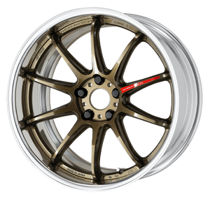 Work Zr10 2P 5x105 19x9.5 +0 Matte Bronze