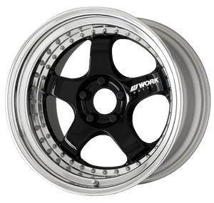 Work Meister S1 3P 5x100 19x9.5-1 R Disk Black