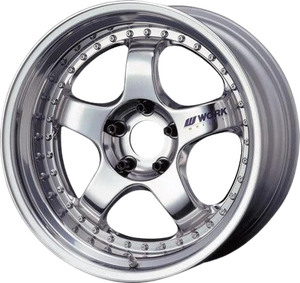 Work Meister S1 3P 5x114.3 18x14.5-1 O Disk Bright Buff Finish