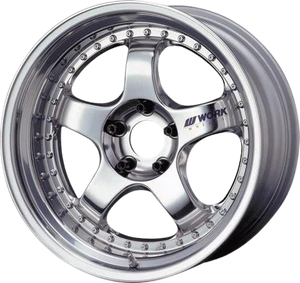 Work Meister S1 3P 4x100 18x10+30 O Disk Bright Buff Finish