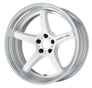 Work T5R 2P 5x115 19x12.5 +18 WHITE