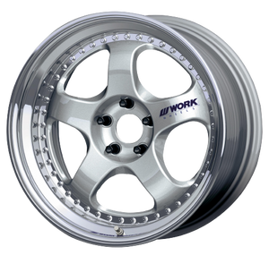 Work Meister S1 3P 5x120.65 18x13-45 R Disk Silver