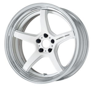 Work T5R 2P 5x115 20x8.5 +45 WHITE