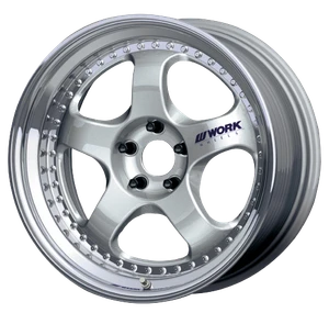 Work Meister S1 3P 5x120 19x10.5+24 R Disk Silver