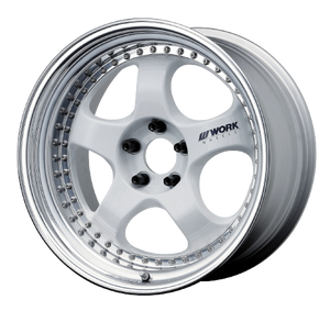 Work Meister S1 3P 5x115 18x9.5+50 R Disk White